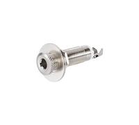 Jack 6.35 mm embase femelle horizontale 1578957 Nombre de pôles (num): 3 stéréo argent