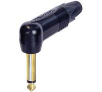 Jack 6.35 mm mâle, coudé Neutrik NP2RX-B Nombre de pôles: 2 mono noir 1 pc(s)