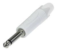 Jack 6.35 mm mâle, droit Neutrik NP2X-WT Nombre de pôles: 2 mono blanc 1 pc(s)