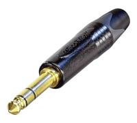 Jack 6.35 mm mâle, droit Neutrik NP3X-B Nombre de pôles: 3 stéréo noir 1 pc(s)
