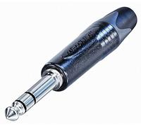 Jack 6.35 mm mâle, droit Neutrik NP3X-BAG-CON Nombre de pôles: 3 stéréo noir 1 pc(s)