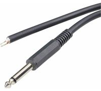 Jack 6.35 mm mâle, droit TRU COMPONENTS 1578901 Nombre de pôles: 2 mono noir 1 pc(s)
