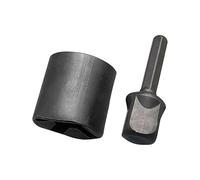 Jack Adapter Tool - Steel Drill Attachment for Equipment | Anti Rust Finish with Precision Fit & Heavy Load Support for RV Boat Car Truck Garage Outdoor Maintenance