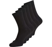 Jack And Jones 5-Pack Jens Dress Socks Mens Noir Tailles 41-46 pour hommes Male