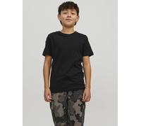 JACK & JONES Jjeorganic Basic Tee Ss O-neck Noo Mni Garçon T-shirt, Noir, 110