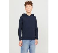JACK & JONES Jjebradley Noos Jnr Sweat À Capuche Garçon Sweat à capuche, Bleu Fonce, 140