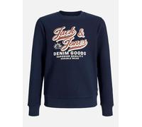 Jack And Jones Colour Logo Crew Sweat Infant Boys Sky Captain 6 ans Male