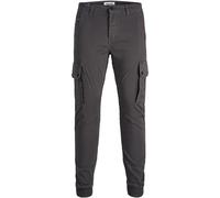 Jack And Jones Cuffed Cargo Trousers Asphalte 30W S Male