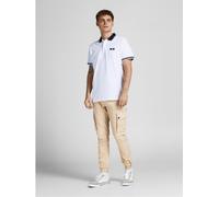 Jack And Jones Cuffed Cargo Trousers Poivre blanc 30W S Male