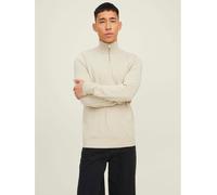 Jack & Jones Emil Half Zip Sweater Beige 2XL Homme