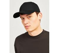 JACK & JONES Jacplain Ln Casquette de Baseball, Noir, Taille Unique Hommes