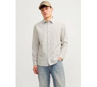 Jack And Jones Jw Long-Sleeve Linen Shirt Vaisselle 2XL Male