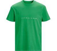 Jack And Jones Logo Short Sleeve T-Shirt Mens Island Green M Male