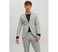 Jack And Jones Men's Chequered Structured Blazer Lunaire 36 (46) Male