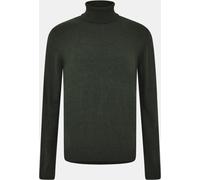 Jack And Jones Men's Knitted Roll Neck Jumper Kombu Vert M Male