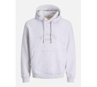 Jack And Jones Men's Pull Over Hoodie Bright White JJ 2XL Male