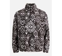 Jack And Jones Paddy Teddy Fleece Half Zip Top Mens Asphalte S Male