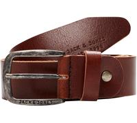 JACK & JONES Herren Jjipaul Jjleather Belt Noos G rtel, Schwarzkaffee, 85 EU
