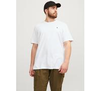 Jack And Jones Paulos T-Shirt Plus Size Mens Blanc 3XL Male