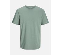 JACK & JONES Jjebasher SS Noos T-Shirt à col Rond, Iceberg Green, L Hommes