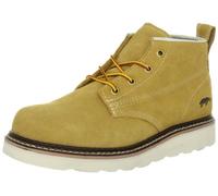 Jack and Jones Stone Bottes à Lacets en Daim pour Homme, Moutarde Miel, 40 EU