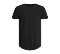 Jack and Jones T-Shirt à Ourlet incurvé pour Homme Grande Taille, Noir (Black/Reg), L