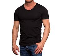 Jack and Jones - T-Shirt - Coupe Cintrée - Uni - Coton - Homme - Black - L