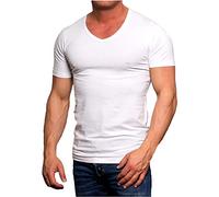 Jack and Jones - T-Shirt - Coupe Cintrée - Uni - Coton - Homme - Optical White - XL