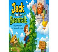 Jack and the Beanstalk Coloring Storybook: Jack climbs a magic beanstalk, meets a giant, and shares golden eggs kindly.