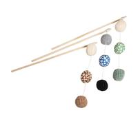 JACK AND VANILLA, Canne à pêche Ergonomique 40 cm avec balles incluses, idéale pour Eau Douce et salée, Design Compact et Durable, Parfaite pour Les Sorties en Plein air, Non spécifiée, Modèle Purrl