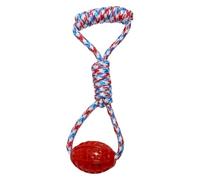 JACK AND VANILLA, Corde de tirage pour Chiens de Taille Moyenne, légère et Durable, idéale pour Les Jeux de Traction et Le renforcement Musculaire, 29 cm, Couleur Non spécifiée