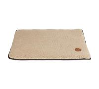 JACK AND VANILLA - Coussin de Cage pour Chien Brooklyn - Tapis de Couchage Panier et Lit Durable, Tout Confort pour Petits à Grands Chiens - Couleur Beige, L, 88 x 55 cm