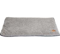 JACK AND VANILLA - Coussin de Cage pour Chien Brooklyn - Tapis de Couchage Panier et Lit Durable, Tout Confort pour Petits à Grands Chiens - Couleur Gris, L, 88 x 55 cm