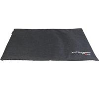 JACK AND VANILLA - Coussin de Cage pour Chien Waterproof - Tapis de Couchage Panier et Lit Imperméable, Antidérapant, Tout Confort pour Petits à Grands Chiens - Couleur Gris Foncé, L, 85 x 55 cm