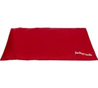 JACK AND VANILLA - Coussin de Cage pour Chien Waterproof - Tapis de Couchage Panier et Lit Imperméable, Antidérapant, Tout Confort pour Petits à Grands Chiens - Couleur Rouge, L, 85 x 55 cm