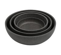 JACK AND VANILLA, Gamelle en Bambou Écologique Antidérapante pour Animaux, Design Élégant, Capacité 520ml, Ø14cm, Brun, Idéale pour Chien et Chat, Facile à Nettoyer, Modèle Bon Appetit