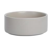 JACK AND VANILLA, Gamelle en céramique élégante antidérapante pour Chiens et Chats, capacité 850 ML, Facile à Nettoyer, Design Moderne, Couleur Gris, Modèle Bon Appetit