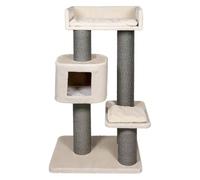 JACK AND VANILLA, Griffoir élégant pour Chat, Design Moderne et épuré, matériaux durables, Facile à Nettoyer, Dimensions 70x50x120cm, Couleur Beige, Modèle Griffoir