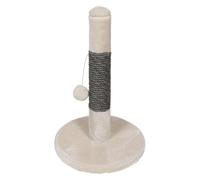 JACK AND VANILLA, Griffoir pour Chat Design Dumbo, Espace de Jeu et Repos, matériaux durables, Facile à Nettoyer, Dimensions 30x30x45 cm, Couleur crème-Gris, Modèle Griffoir