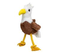 JACK AND VANILLA, Jouet en Peluche Aigle pour Chiens et Chats, résistant, avec sifflet intégré, idéal pour Le Jeu et l'apprentissage, 28 cm, Couleur vive