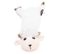JACK AND VANILLA, Jouet en Peluche Mouton Blanc, pour Chiens, 30 cm, Design réaliste, sonore et Lavable, idéal pour Les Jeux interactifs, Couleur vive, Modèle Flatties
