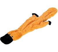 JACK AND VANILLA, Jouet en Peluche Ornithorynque, pour Chiens, 50 cm, Design réaliste, sonore et Lavable, idéal pour Les Jeux interactifs, Couleur vive, Modèle Flatties