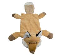 JACK AND VANILLA, Jouet en Peluche Renard, pour Chiens, 70 cm, Design réaliste, sonore et Lavable, idéal pour Les Jeux interactifs, Couleur vive, Modèle Flatties