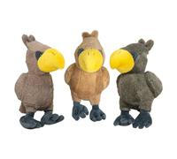 JACK AND VANILLA, Jouet en Tissu velouté pour Chien et Chat, Design Faucon coloré, résistant et Facile à Entretenir, stimule l'instinct de Chasse, 21 cm, Multicolore