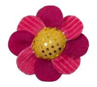 JACK AND VANILLA, Jouet interactif pour Chat en Forme de Fleur, 10 cm, Non Toxique et Durable, stimule l'agilité et Le Bien-être, Facile à Nettoyer, Couleur Attrayante, Modèle Cat Toys