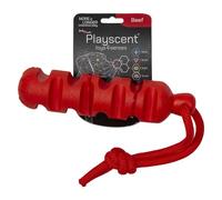 JACK AND VANILLA, Jouet interactif pour Chien, Texture Douce, Parfum de Boeuf, résistant et Facile à Nettoyer, idéal pour Le Jeu, 24 cm, Couleur Naturelle, Modèle Playscent