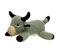JACK AND VANILLA, Jouet pour Chien Vache 27 cm, en Peluche Doux et Attrayant, Modèle Amidoo, Un incontournable pour éveiller et divertir Votre Compagnon à Quatre Pattes