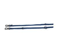 JACK AND VANILLA, Laisse de Dressage pour Chien, Modèle Comfort Tube Nylon, Couleur Bleu, Taille 20 mm x 200 cm