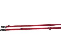 JACK AND VANILLA, Laisse de Dressage pour Chien, Modèle Comfort Tube Nylon, Couleur Rouge, Taille 20 mm x 200 cm