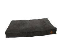 JACK AND VANILLA, Lit de Chien Confortable et élégant, Rembourrage en Mousse, Design Moderne, Facile à Nettoyer, idéal pour Chiens Moyens à Grands, 120x80 cm, Gris foncé, Modèle Timeless Riga